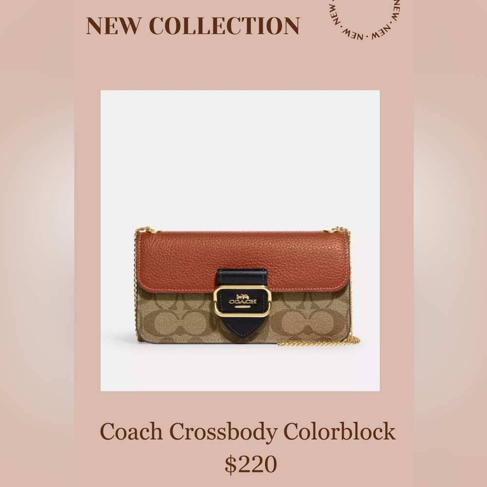 New arrivals! Brand New Crossbody Coach Bag